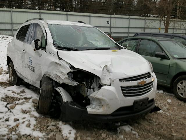 3GNCJRSB0FL253237 - 2015 CHEVROLET TRAX 1LT WHITE photo 1