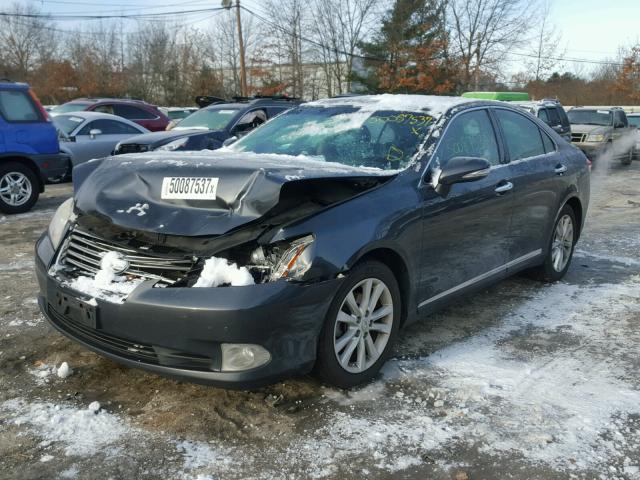 JTHBK1EG5A2357581 - 2010 LEXUS ES 350 GRAY photo 2