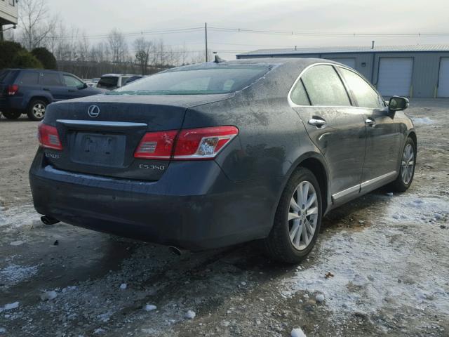 JTHBK1EG5A2357581 - 2010 LEXUS ES 350 GRAY photo 4