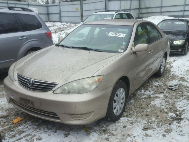 4T1BE30K16U164710 - 2006 TOYOTA CAMRY LE 金色 照片 2