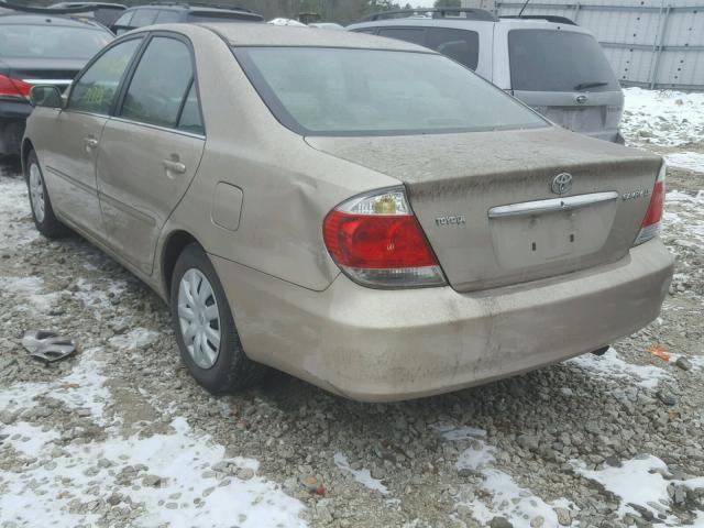 4T1BE30K16U164710 - 2006 TOYOTA CAMRY LE 金色 照片 3