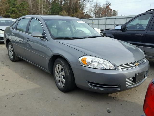 2G1WB58N381263593 - 2008 CHEVROLET IMPALA LS GRAY photo 1