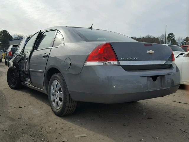 2G1WB58N381263593 - 2008 CHEVROLET IMPALA LS GRAY photo 3