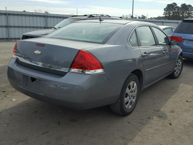 2G1WB58N381263593 - 2008 CHEVROLET IMPALA LS GRAY photo 4