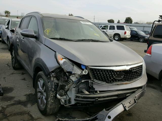 KNDPB3AC4E7568432 - 2014 KIA SPORTAGE B TAN photo 1