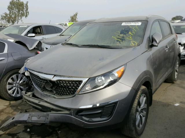 KNDPB3AC4E7568432 - 2014 KIA SPORTAGE B TAN photo 2