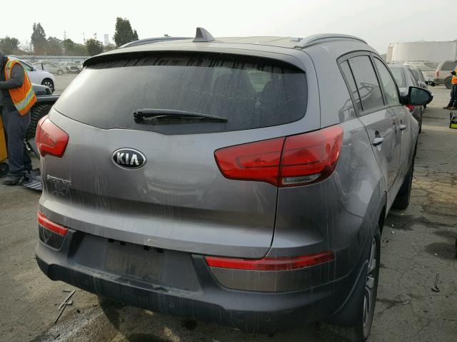 KNDPB3AC4E7568432 - 2014 KIA SPORTAGE B TAN photo 4