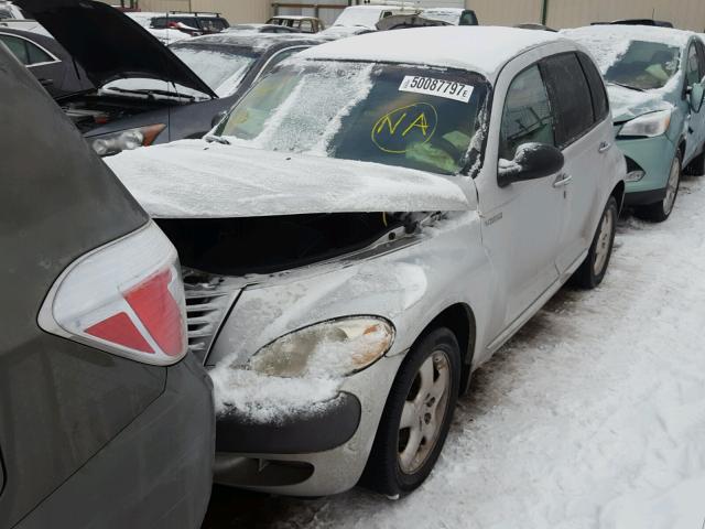 3C8FY58B62T218423 - 2002 CHRYSLER PT CRUISER SILVER photo 2