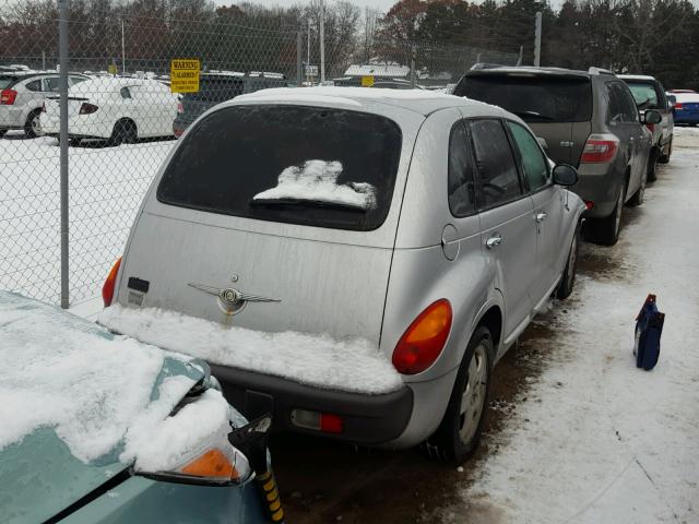 3C8FY58B62T218423 - 2002 CHRYSLER PT CRUISER SILVER photo 4