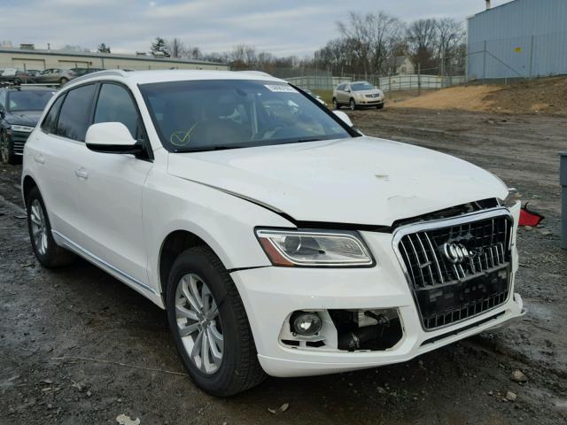 WA1CFAFPXFA093273 - 2015 AUDI Q5 PREMIUM WHITE photo 1