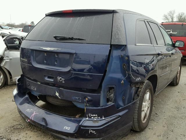 2C4GM68494R513028 - 2004 CHRYSLER PACIFICA BLUE photo 4