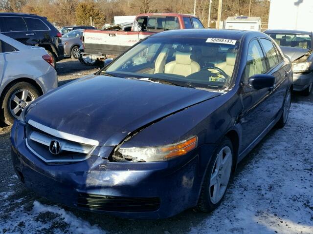 19UUA66226A036111 - 2006 ACURA 3.2TL BLUE photo 2