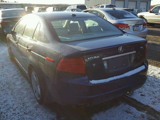 19UUA66226A036111 - 2006 ACURA 3.2TL BLUE photo 3