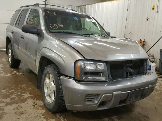 1GNDT13S062285797 - 2006 CHEVROLET TRAILBLAZE GRAY photo 1