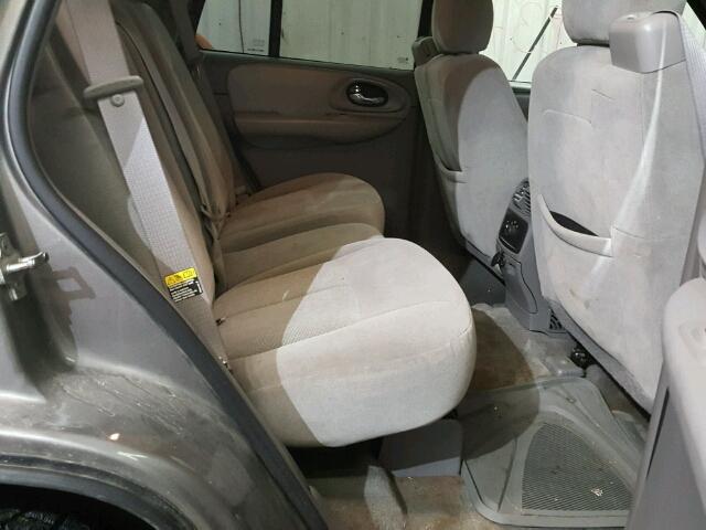 1GNDT13S062285797 - 2006 CHEVROLET TRAILBLAZE GRAY photo 6