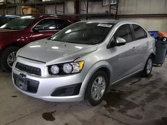 1G1JB5SH2C4170591 - 2012 CHEVROLET SONIC LS 银色 照片 2