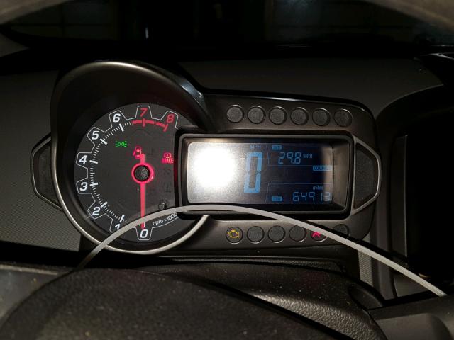 1G1JB5SH2C4170591 - 2012 CHEVROLET SONIC LS 银色 照片 8