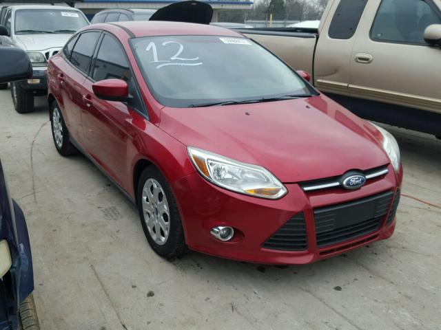 1FAHP3F26CL153709 - 2012 FORD FOCUS SE RED photo 1