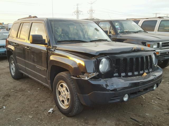 1J4NT1GA4BD108175 - 2011 JEEP PATRIOT SP BLACK photo 1