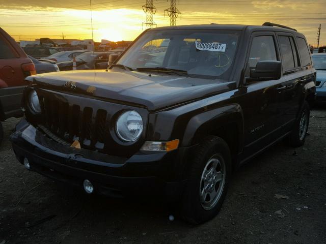 1J4NT1GA4BD108175 - 2011 JEEP PATRIOT SP BLACK photo 2