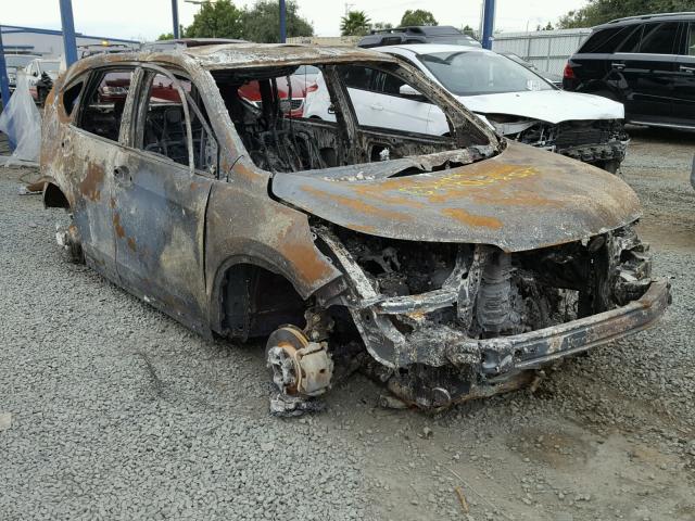 5J6RM3H59GL031327 - 2016 HONDA CR-V EX BURN photo 1