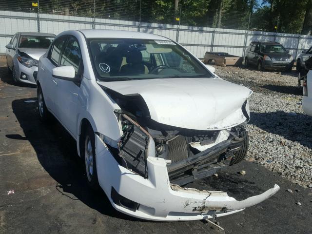 3N1AB61E37L664773 - 2007 NISSAN SENTRA 2.0 WHITE photo 1