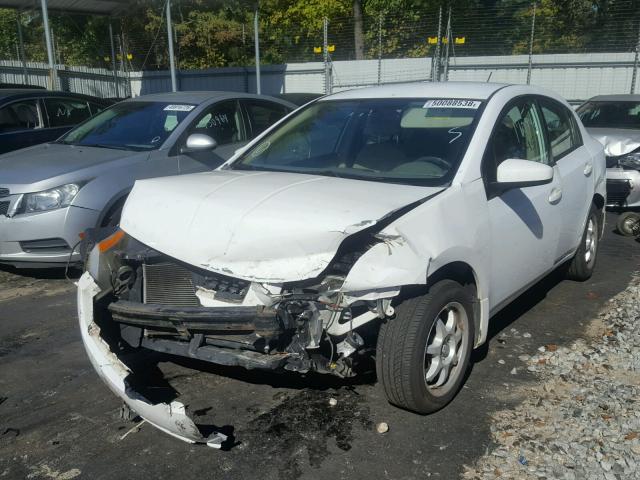 3N1AB61E37L664773 - 2007 NISSAN SENTRA 2.0 WHITE photo 2