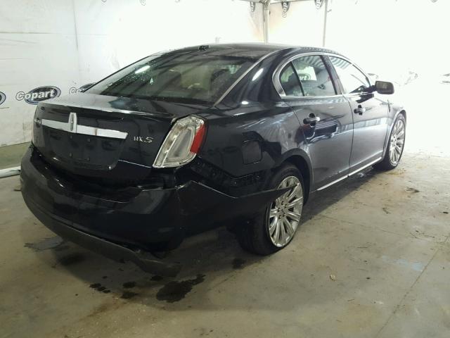 1LNHM93R79G635366 - 2009 LINCOLN MKS BLACK photo 4