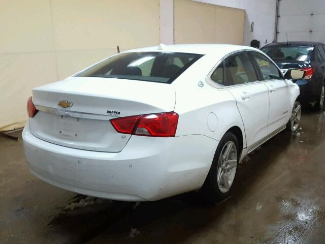 2G1125S34E9102975 - 2014 CHEVROLET IMPALA LT WHITE photo 4