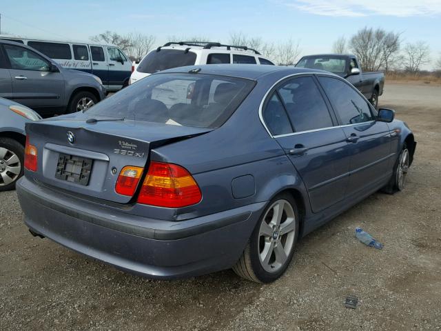 WBAEW534X5PN39009 - 2005 BMW 330 XI BLUE photo 4