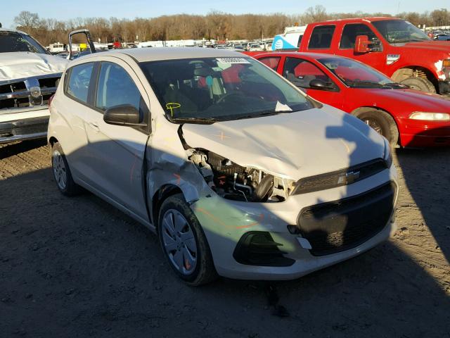 KL8CB6SA9HC739421 - 2017 CHEVROLET SPARK LS CREAM photo 1