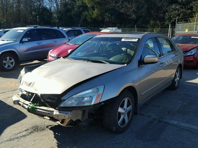 1HGCM566X3A065545 - 2003 HONDA ACCORD EX GOLD photo 2