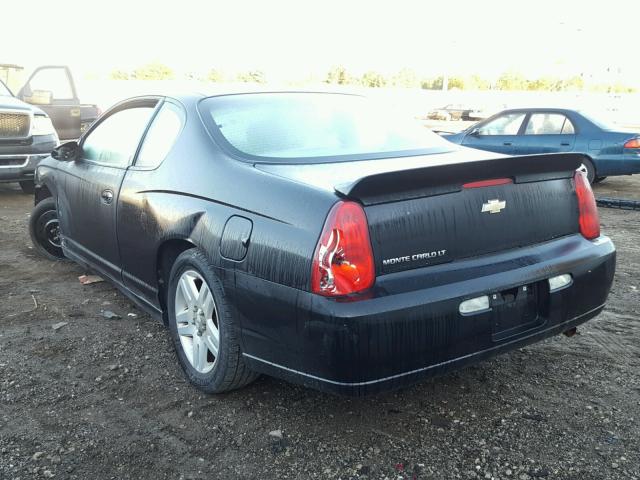 2G1WK15N779254926 - 2007 CHEVROLET MONTE CARL შავი ფოტო 3
