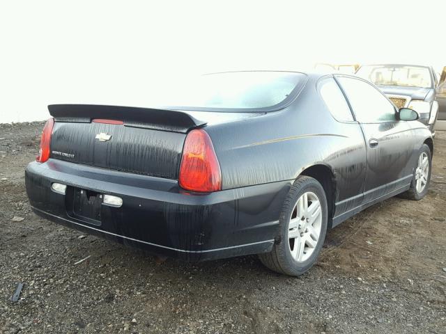 2G1WK15N779254926 - 2007 CHEVROLET MONTE CARL შავი ფოტო 4