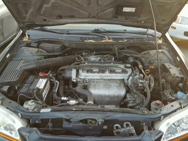 JHMCG6689YC017249 - 2000 HONDA ACCORD EX GREEN photo 7