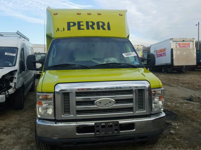 1FDSE3FL3ADB01262 - 2010 FORD ECONOLINE YELLOW photo 7