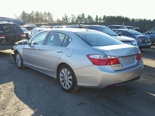 1HGCR2F88EA157077 - 2014 HONDA ACCORD EXL SILVER photo 3