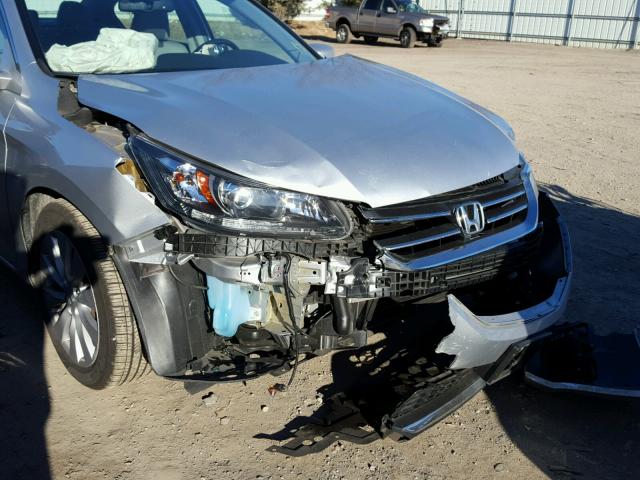 1HGCR2F88EA157077 - 2014 HONDA ACCORD EXL SILVER photo 9