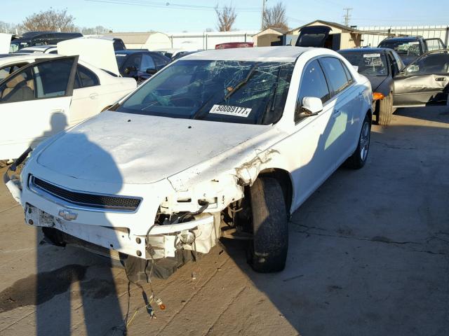 1G1ZD5E17BF259801 - 2011 CHEVROLET MALIBU 2LT WHITE photo 2