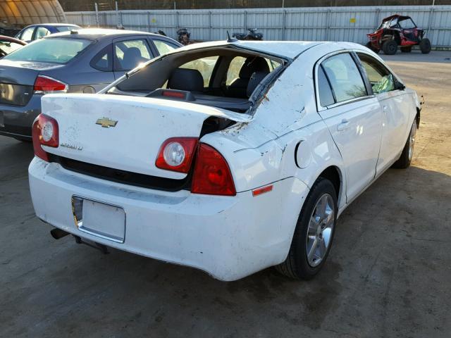 1G1ZD5E17BF259801 - 2011 CHEVROLET MALIBU 2LT WHITE photo 4