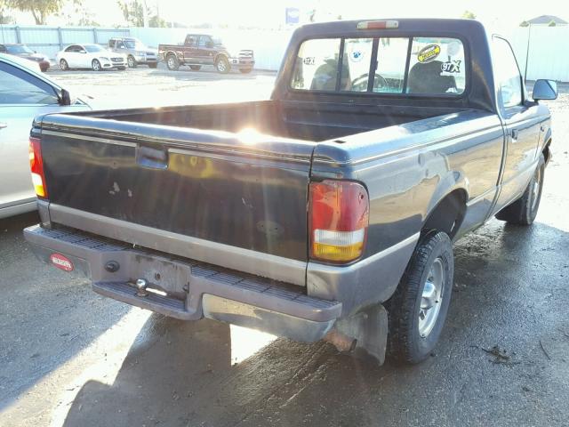 1FTCR10AXTUD40528 - 1996 FORD RANGER BLACK photo 4