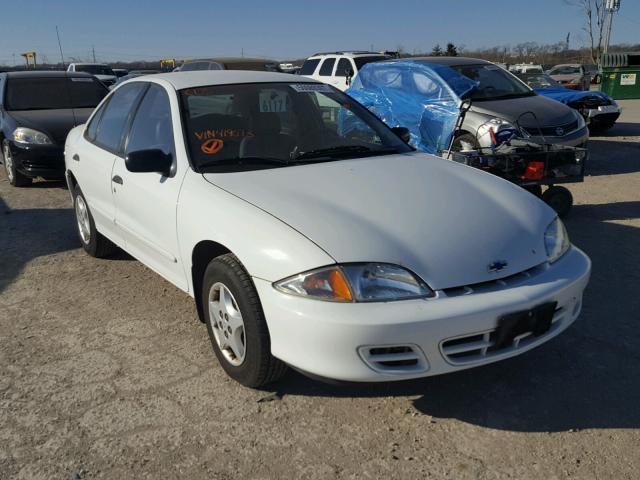 1G1JC524217419073 - 2001 CHEVROLET CAVALIER B WHITE photo 1