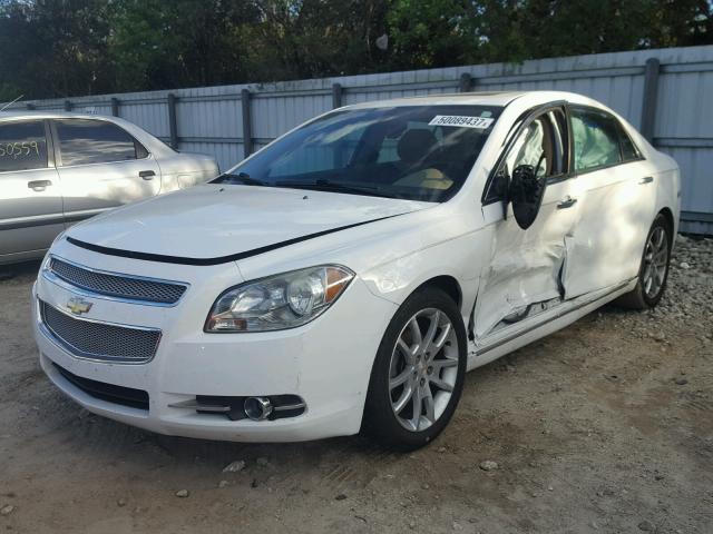 1G1ZE5EB8A4100706 - 2010 CHEVROLET MALIBU LTZ 白色 照片 2