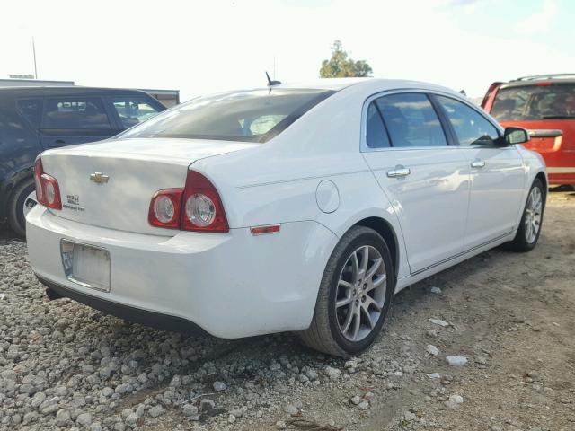 1G1ZE5EB8A4100706 - 2010 CHEVROLET MALIBU LTZ 白色 照片 4