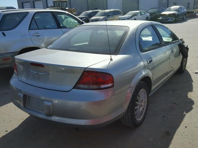 1C3EL46X16N120432 - 2006 CHRYSLER SEBRING TURQUOISE photo 4