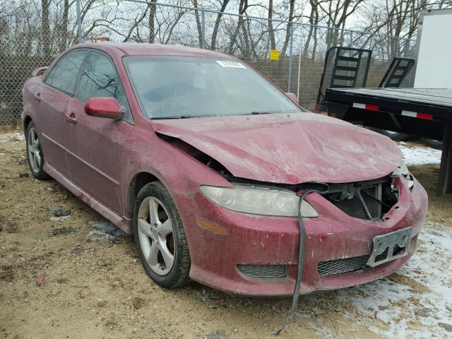 1YVFP80C545N20261 - 2004 MAZDA 6 I RED photo 1