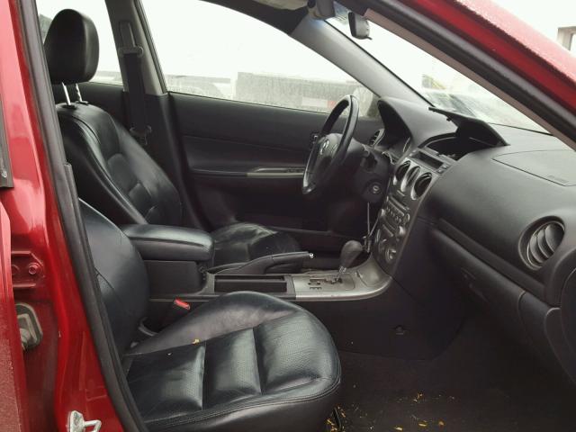 1YVFP80C545N20261 - 2004 MAZDA 6 I RED photo 5