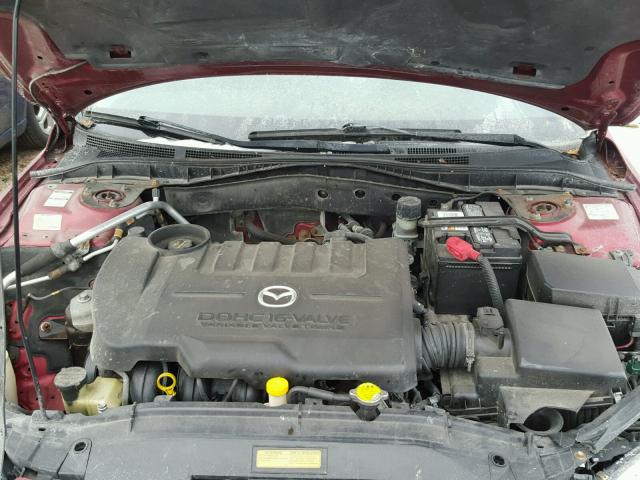 1YVFP80C545N20261 - 2004 MAZDA 6 I RED photo 7