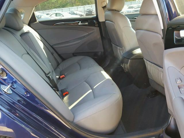 5NPEC4AC3CH492365 - 2012 HYUNDAI SONATA SE 蓝色 照片 6