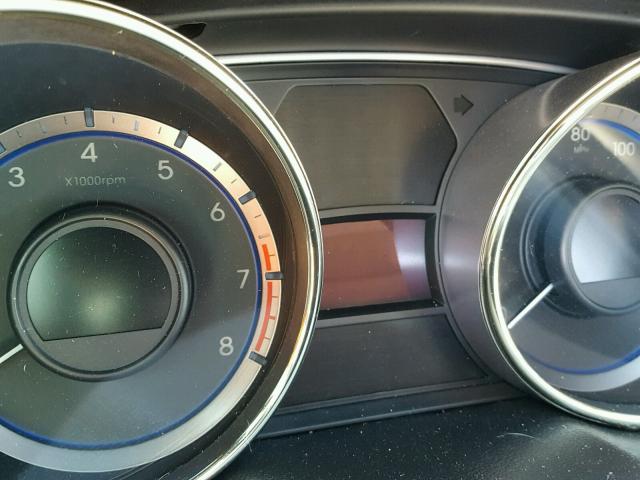 5NPEC4AC3CH492365 - 2012 HYUNDAI SONATA SE 蓝色 照片 8